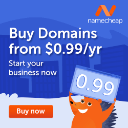Affordable domain Names and web hosting from Namecheap