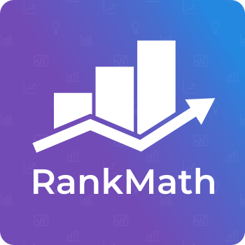 Rank Math Logo the Best SEO Plugin for WordPress