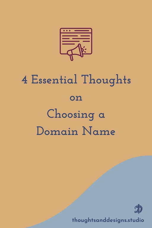 Choosing a Domain NAme